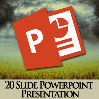 20 slide powerpoint presentation